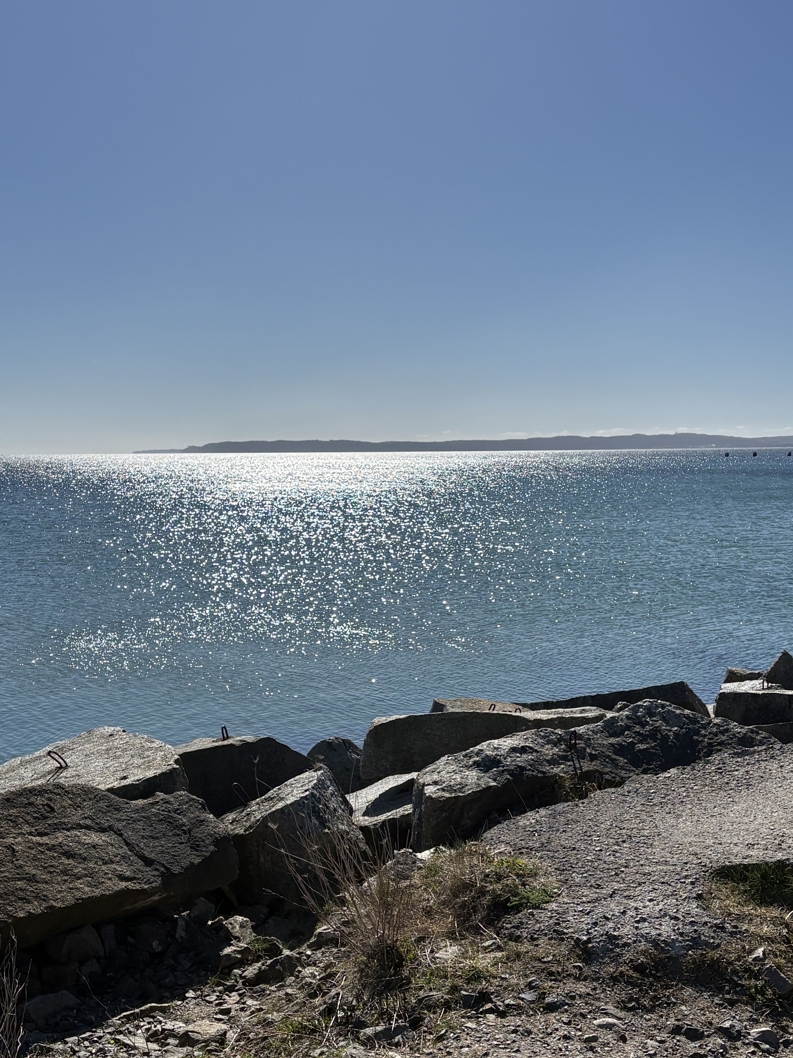 Blick nach Insel Vilm