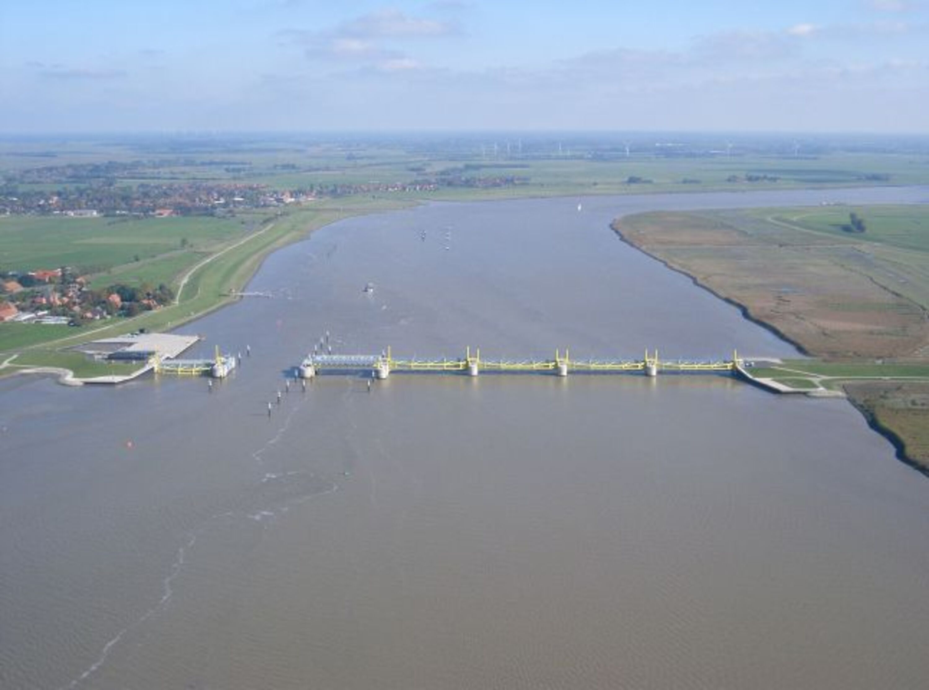 Ausflugsziel: Emssperwerk Gandersum