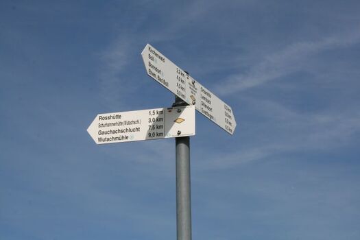 Umgebung direkt beim Haus