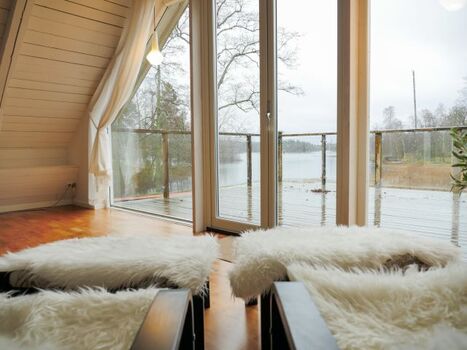 Seeblick aus dem Wohnzimmer oben