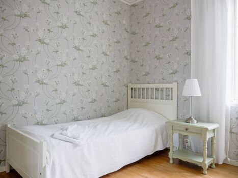 Das Einzelzimmer (3) im Erdgeschoss