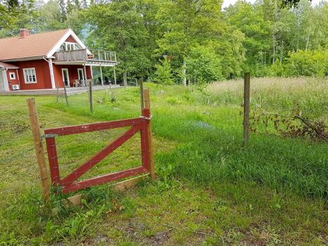 Eingezäuntes Grundstück