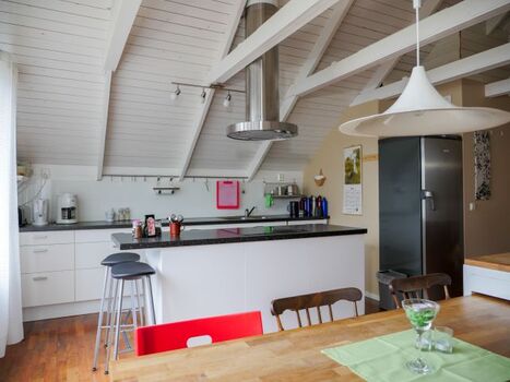 Küche im Obergeschoss