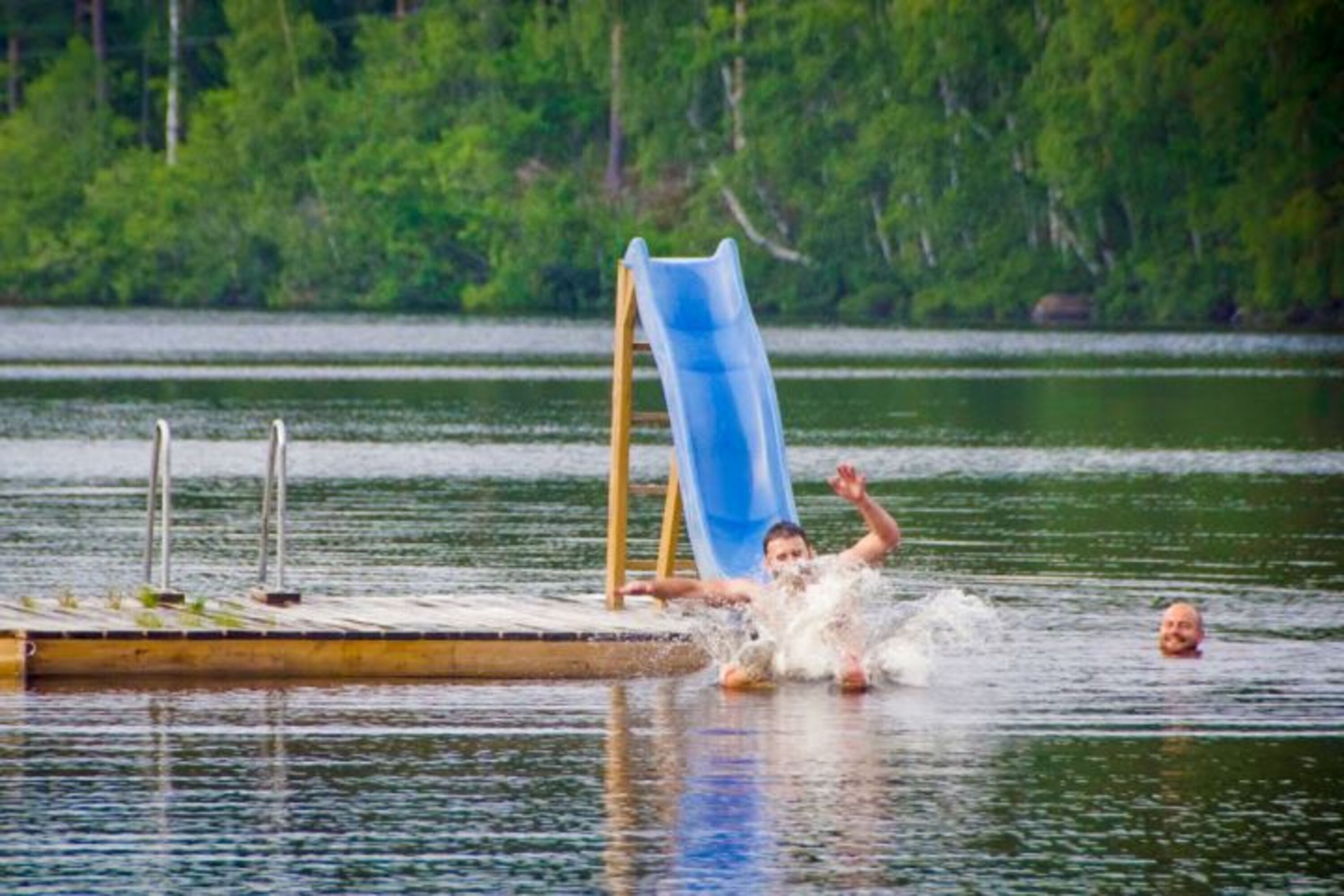 Wasserspaß in Schweden