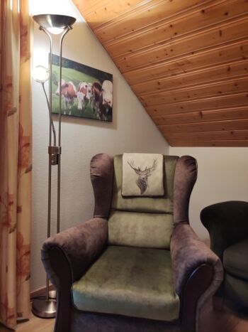 Sessel im Wohnzimmer