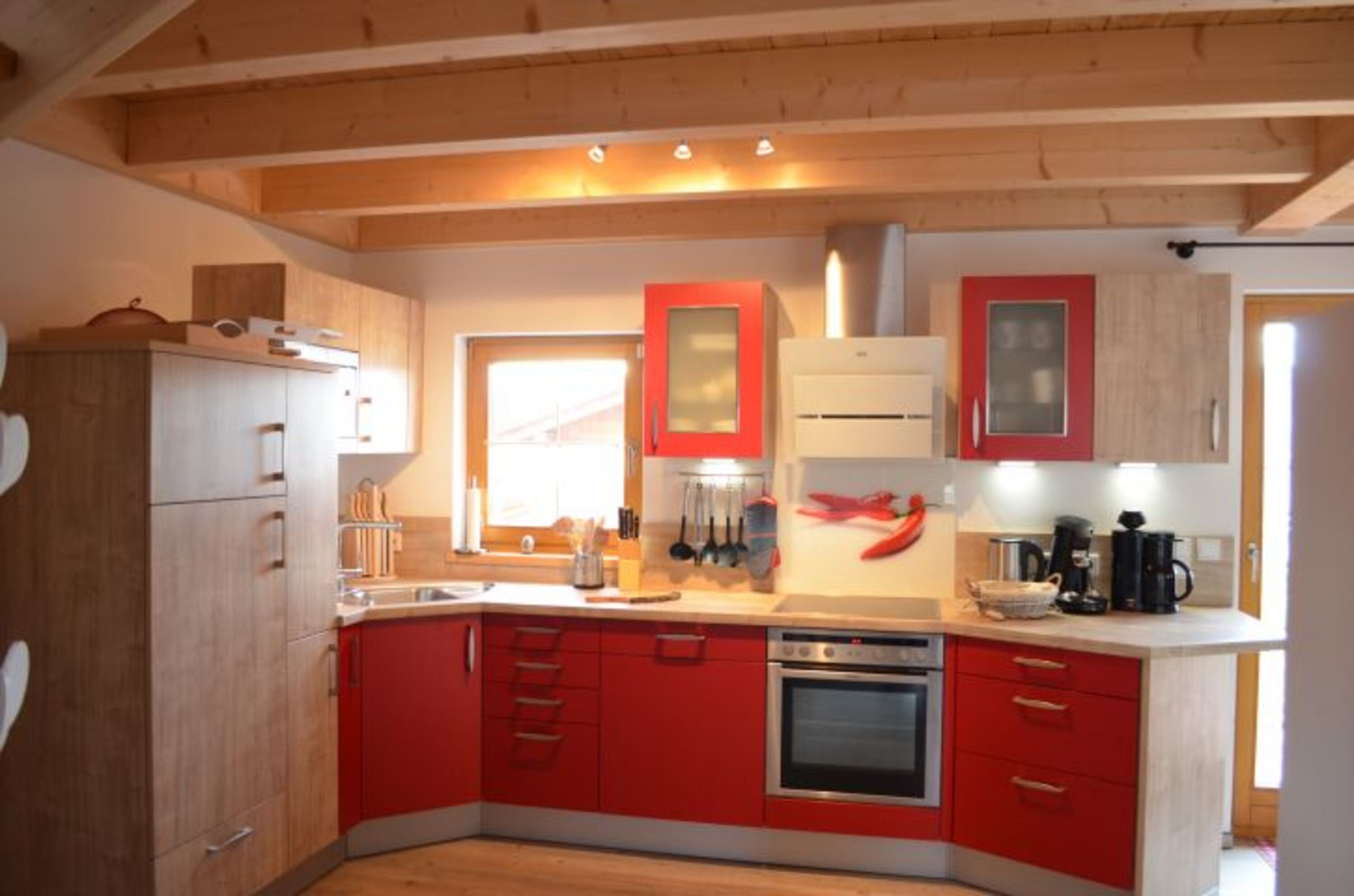 Küchenbereich Ferienhaus Gamsbock