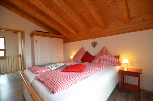 Schlafzimmer bunte Kuh 