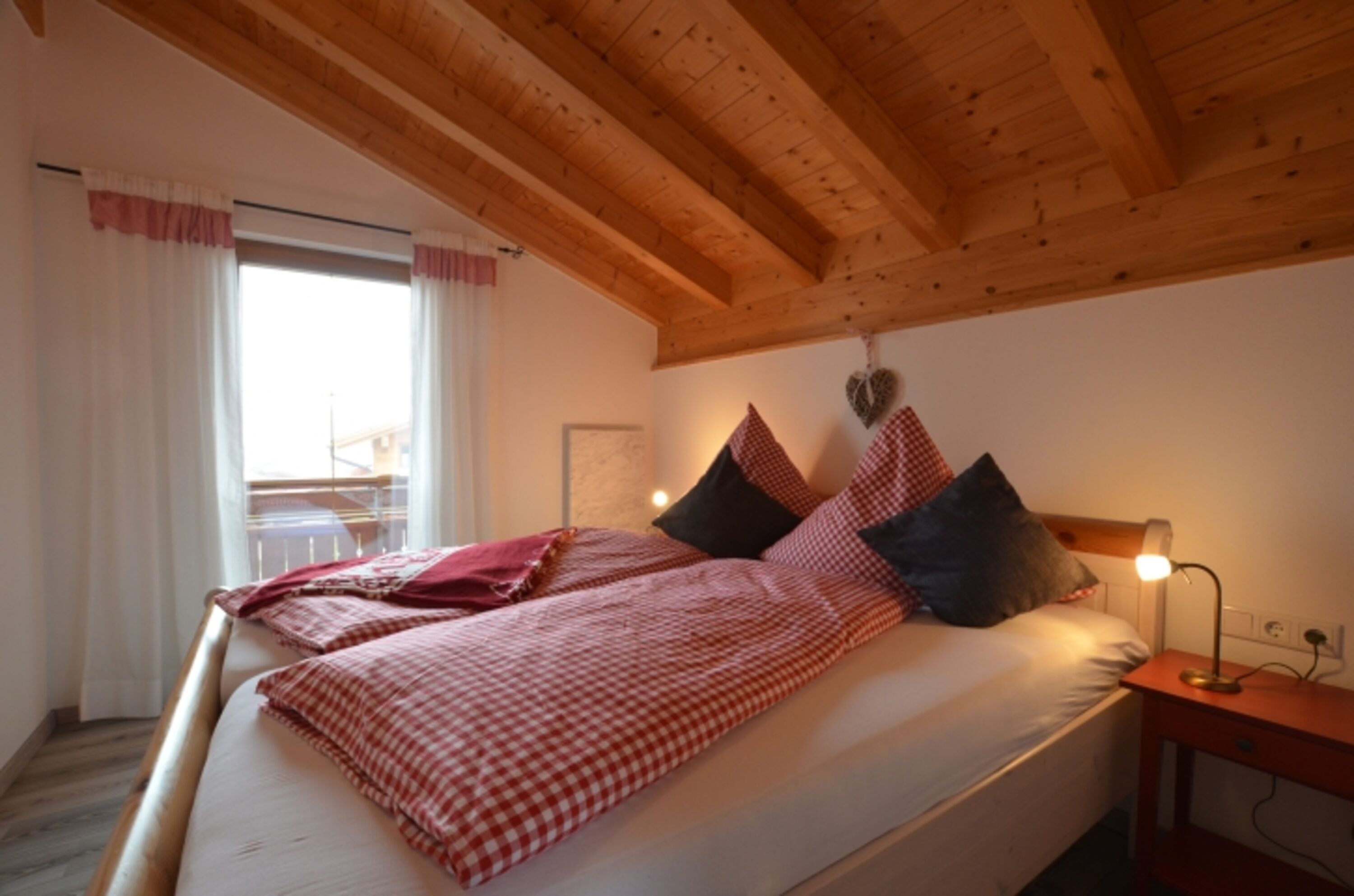 Schlafzimmer bunte Kuh