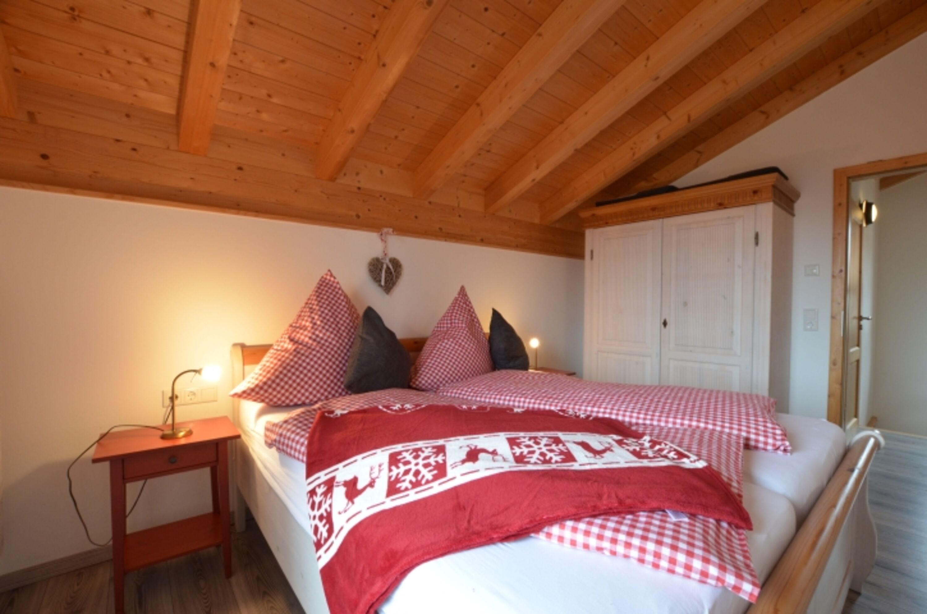 Schlafzimmer bunte Kuh 