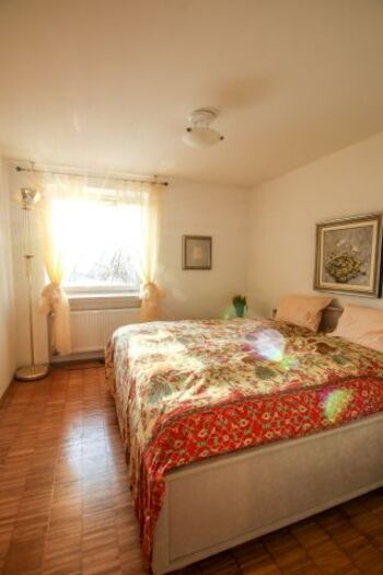 Komfortables Schlafzimmer mit Rosshaarmatratze