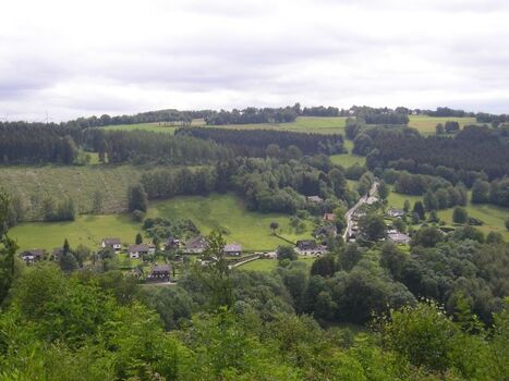 Blick auf Widdau "Eifelblick Stoltzenley" 