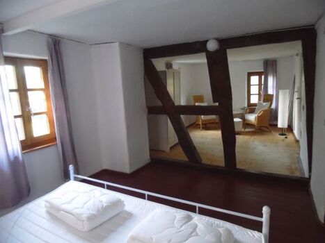 Schlafzimmer 2 mit Sitzecke