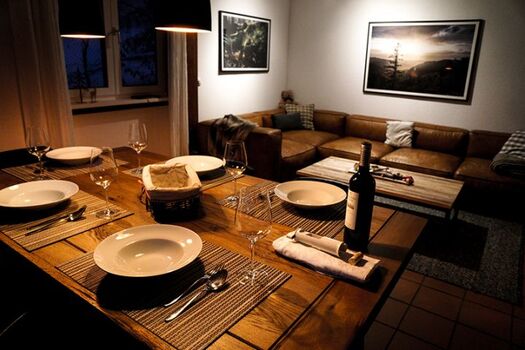 Massiver Eichentisch