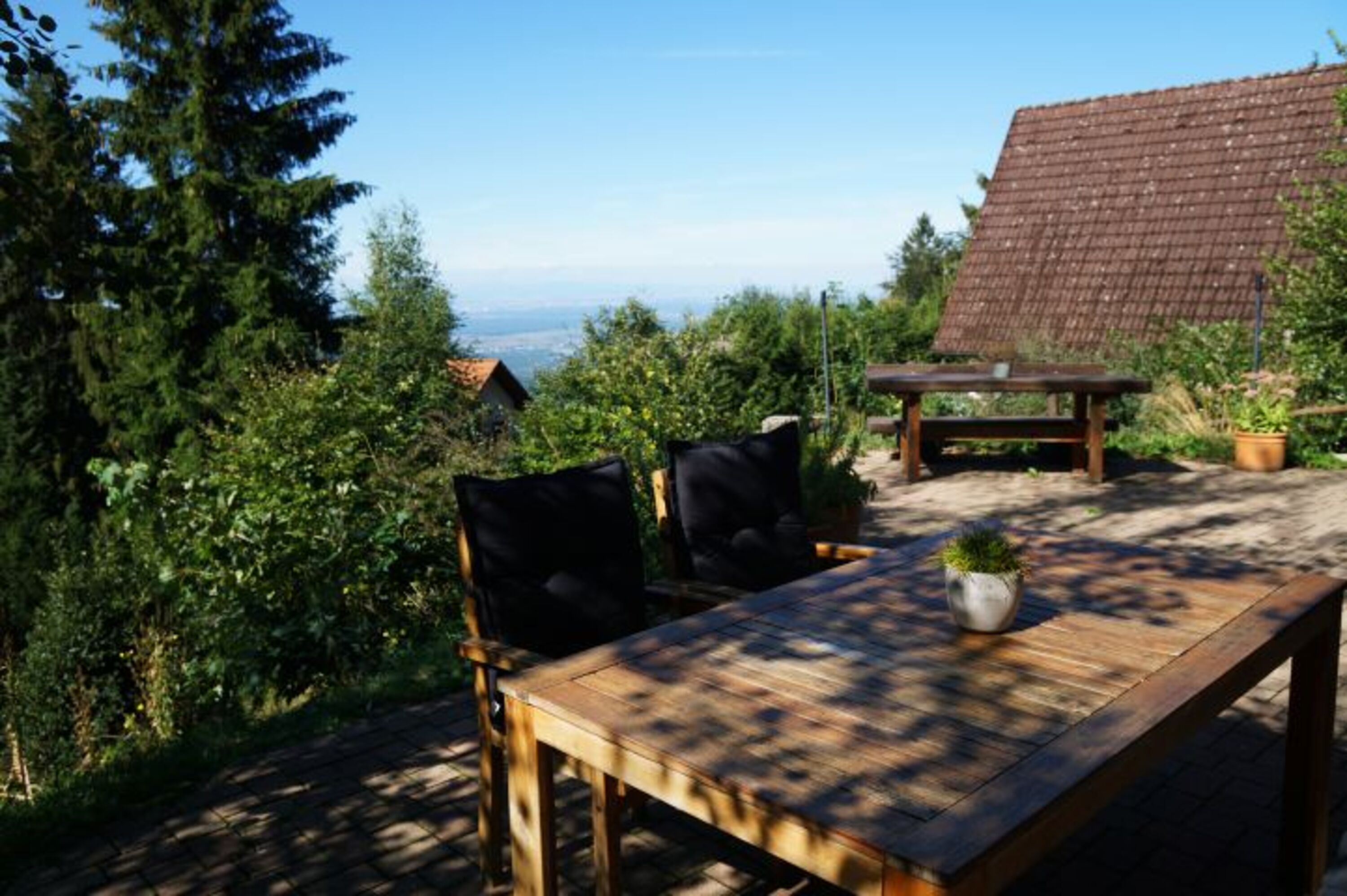 Terrasse mit traumhafter Aussicht