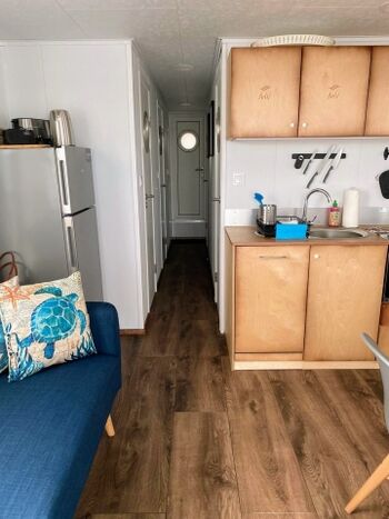 Wohnbereich und Küche