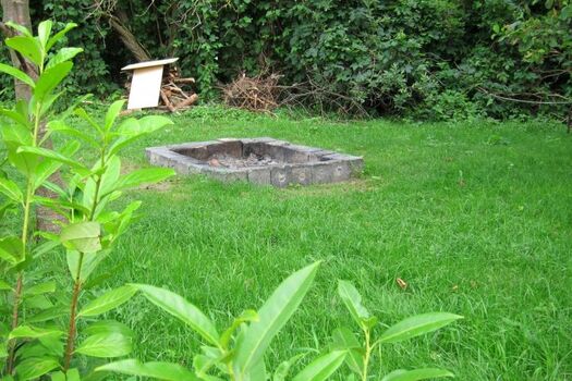 Feuerstelle im Hafen