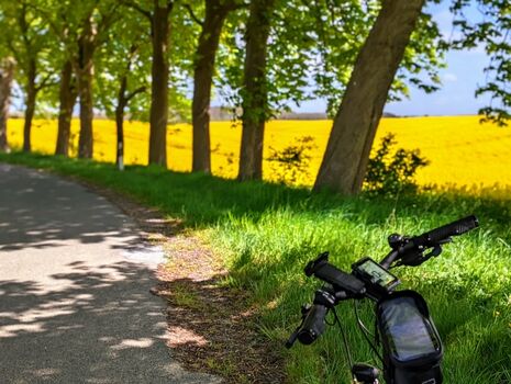 Unterwegs mit dem Fahrrad
