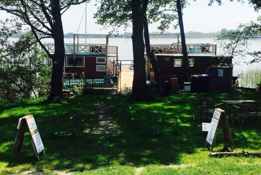 Blick auf den Naturhafen Wesenberg