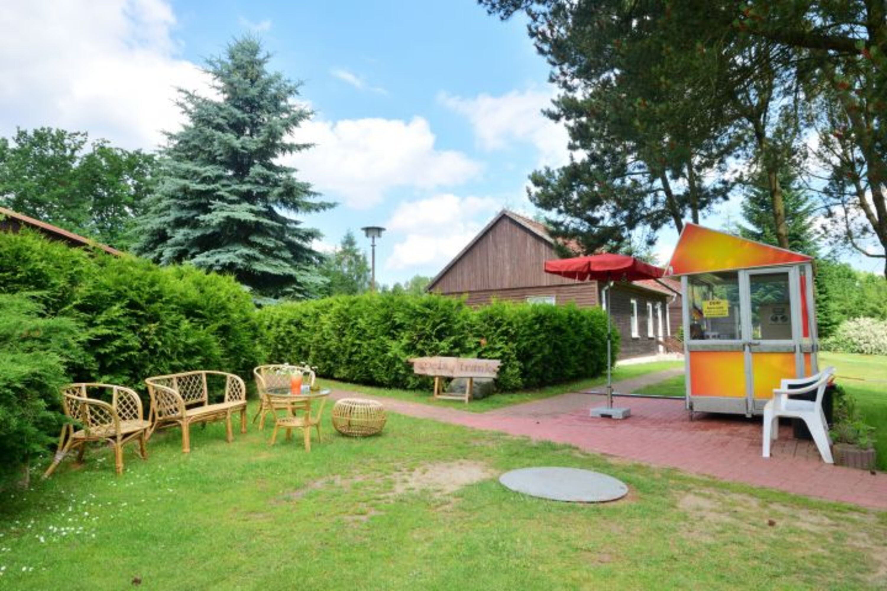 Eisverkauf im Feriendorf