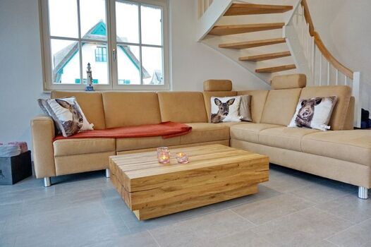 Sofalandschaft im Wohnbereich