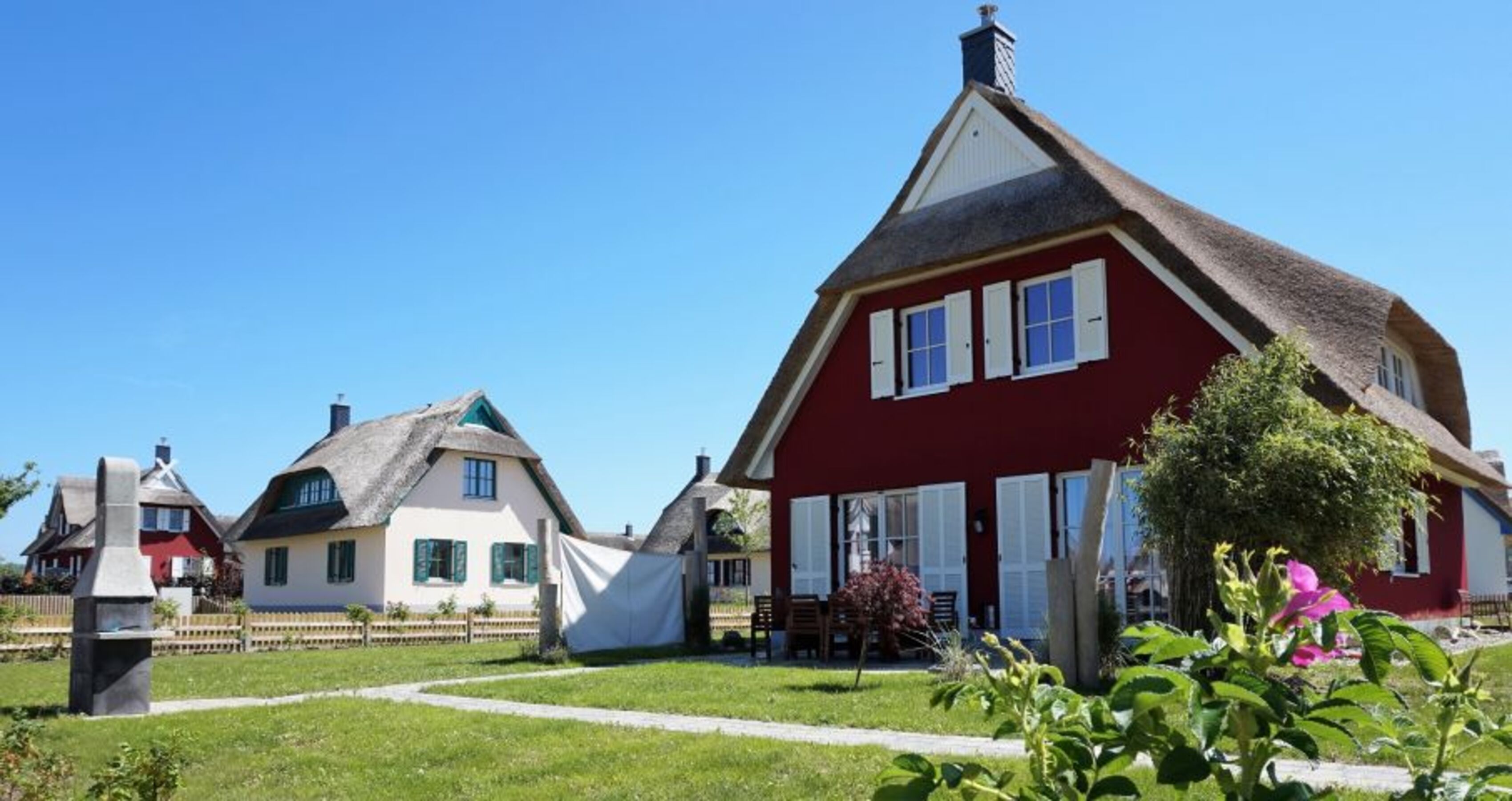 umzäunter Garten