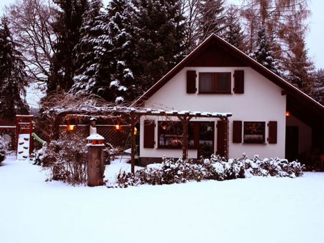 Ferienhaus Schott in Lengenfeld im Winter