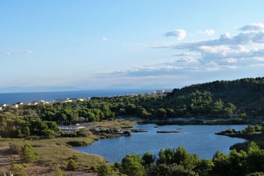 Bick auf See und Meer von den Terrassen und dem Balkon aus