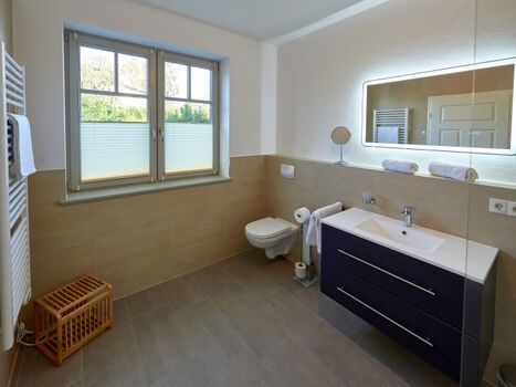 Duschbad im Erdgeschoss