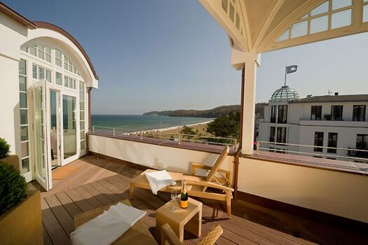 Balkon mit Meerblick