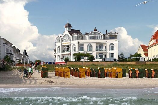 Außenansicht Strandschloss Binz