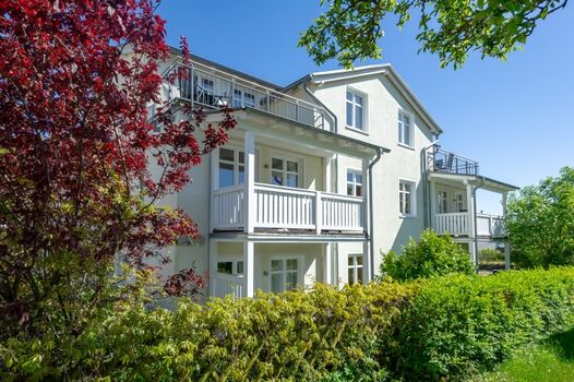 Außenansicht Villa Seerose (Haus 2) im Ostseebad Sellin