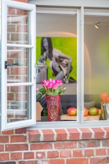 Blick in das Wohnzimmer