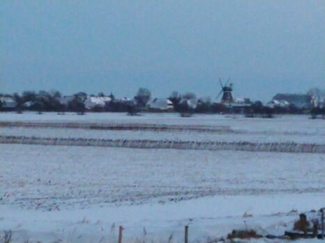 Nordstrand im Winter