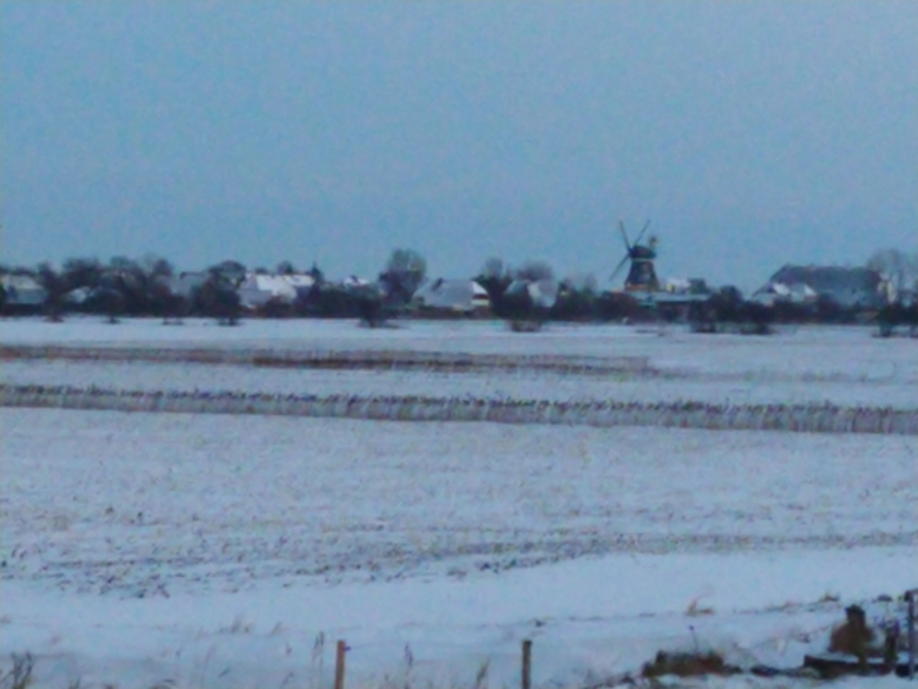 Nordstrand im Winter