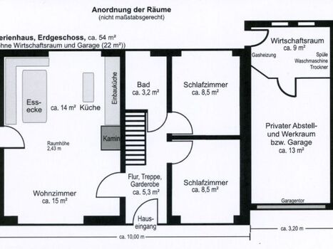 Grundriss Erdgeschoß