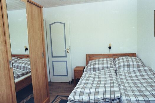 Schlafzimmer zum Deich im E.G.