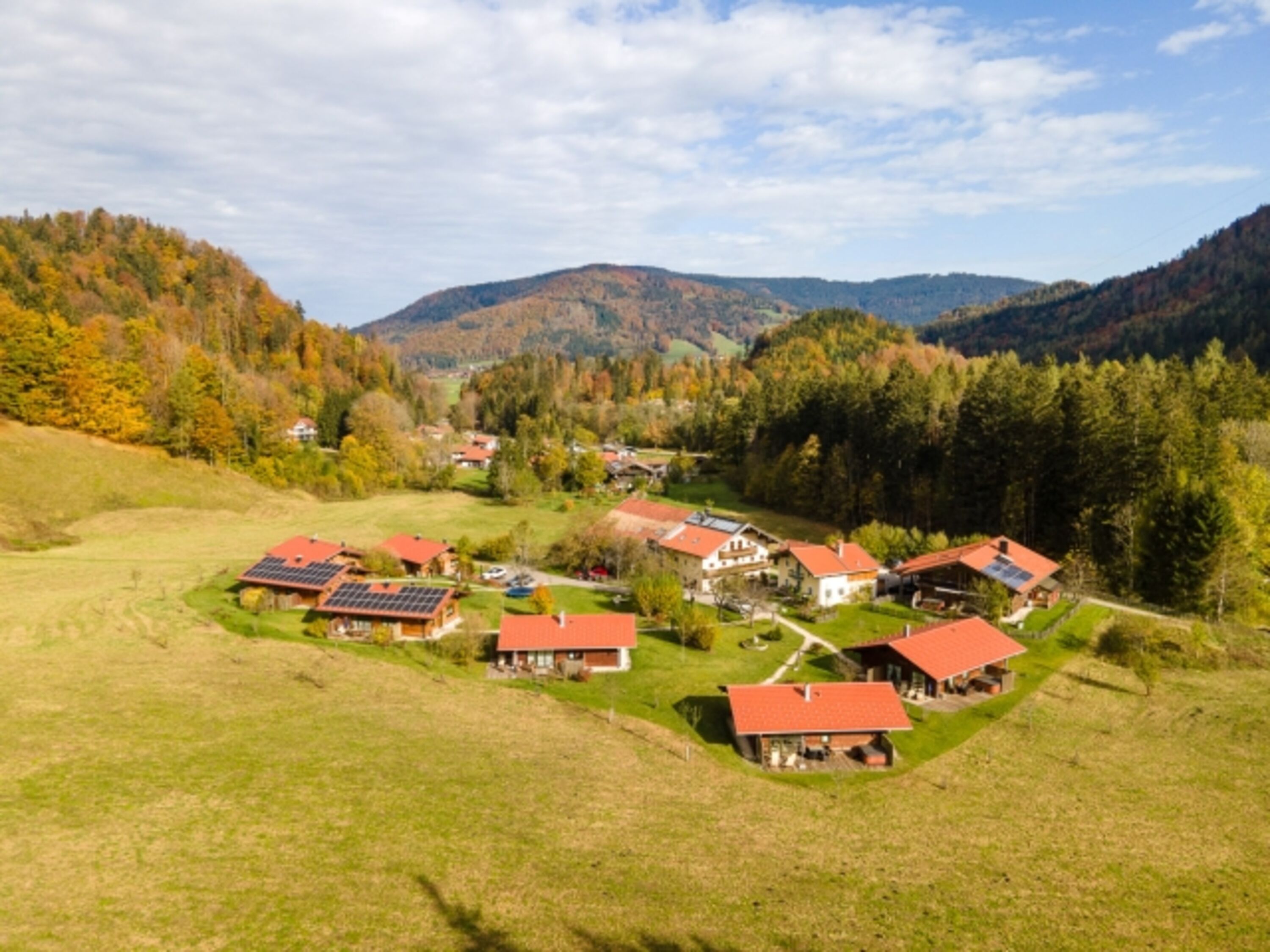 Unser kleines Chaletdorf