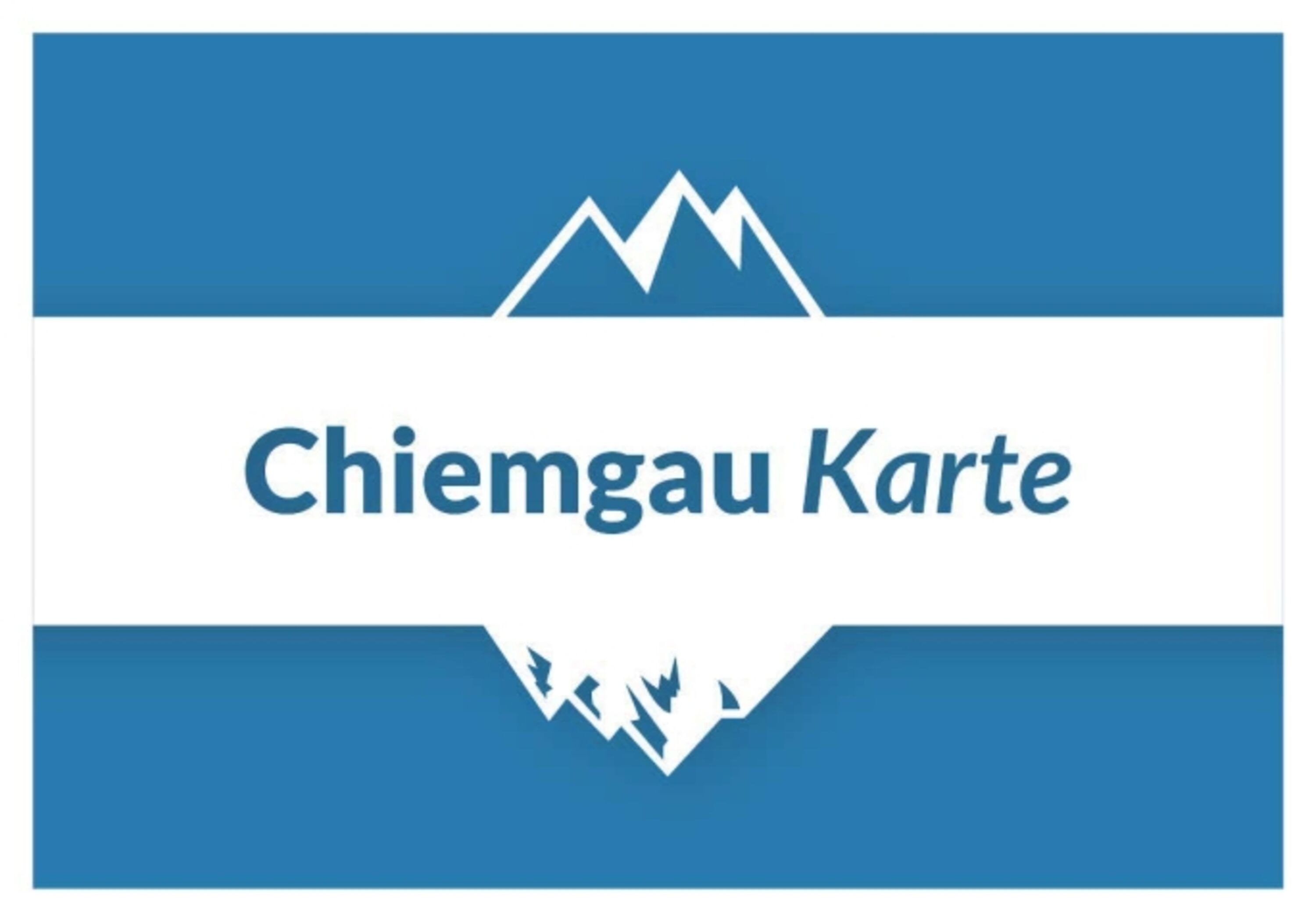 Unsere Gäste erhalten die Chiemgaukarte mit vielen Leistungen