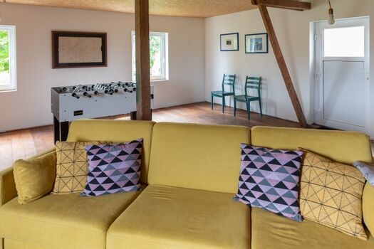 Relaxscheune mit Tischkicker 