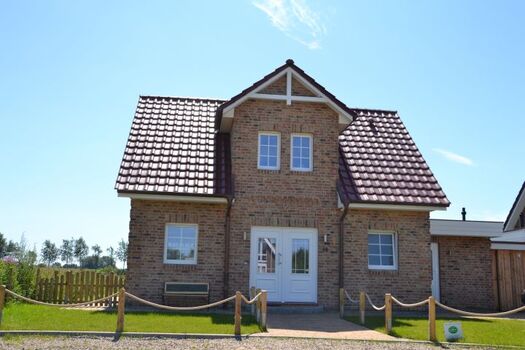 Außenansicht Ferienhaus Lüttet Strandhuus Kalifornien