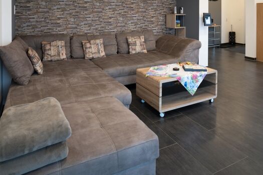 Sofalandschaft mit Schlaffunktion