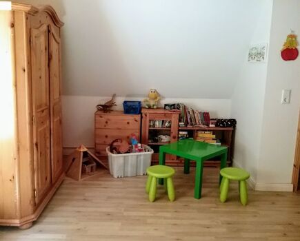Die Spielecke im 3.Schlafzimmer 
