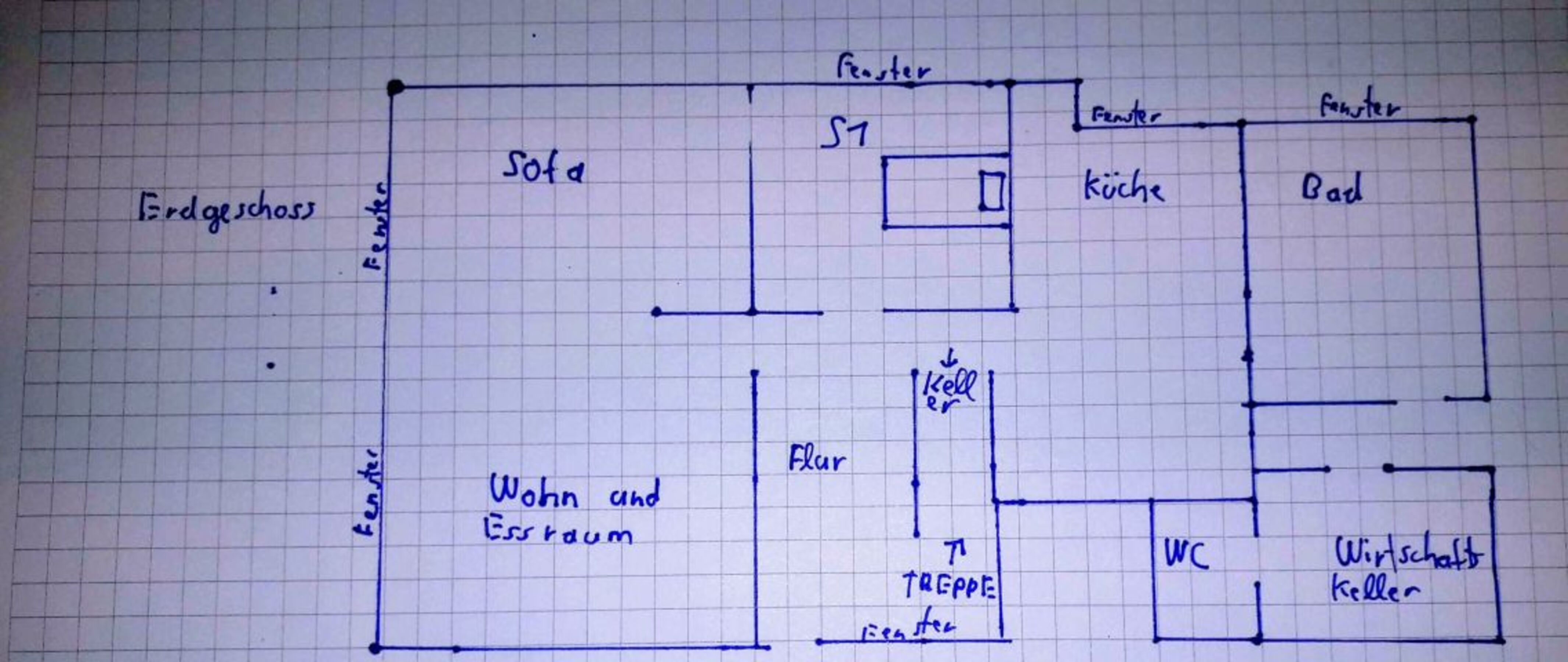 Grundriss Erdgeschoss