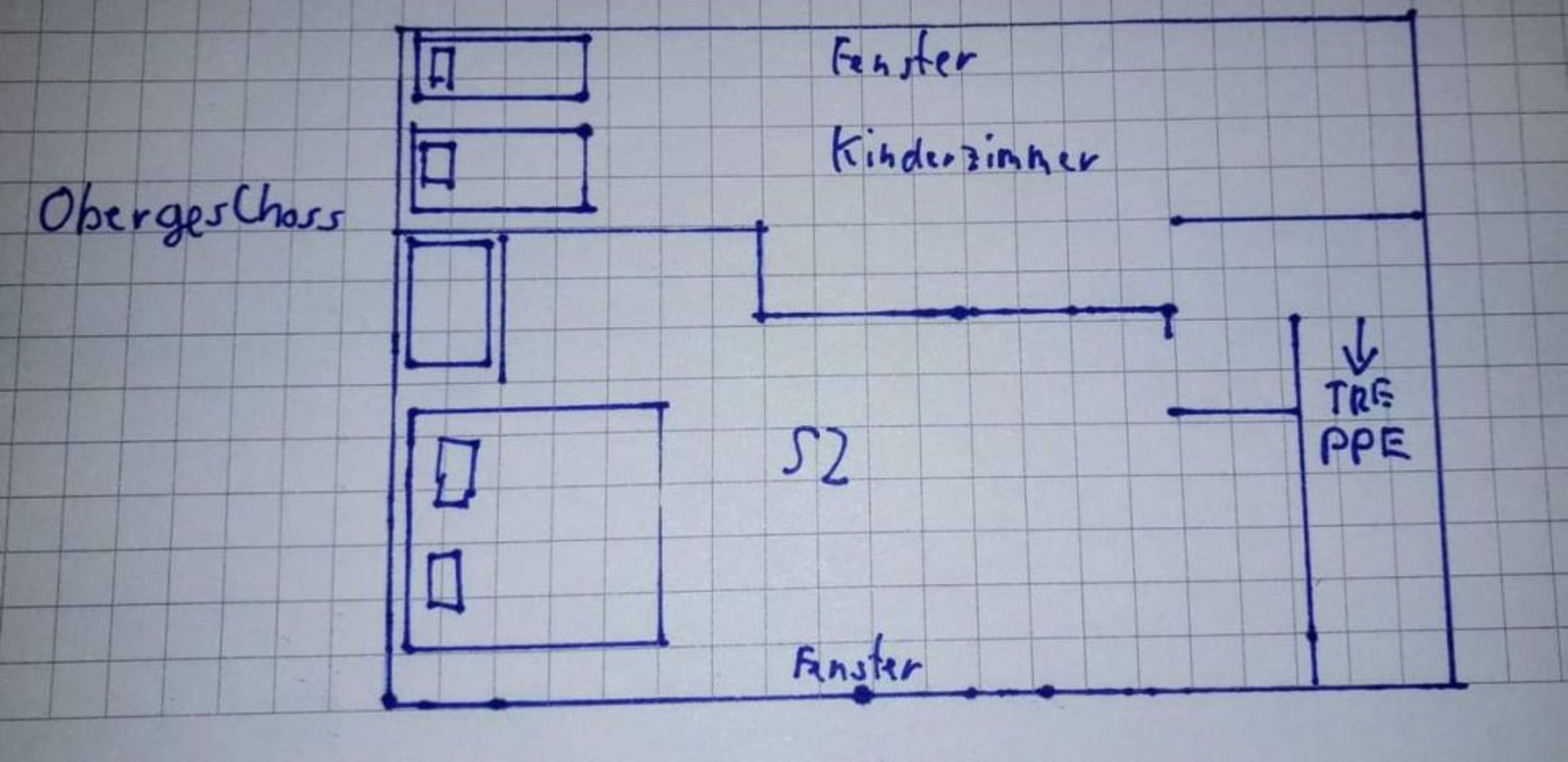 Grundriss Obergeschoss