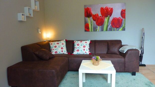 Couchgarnitur im Wohnbereich