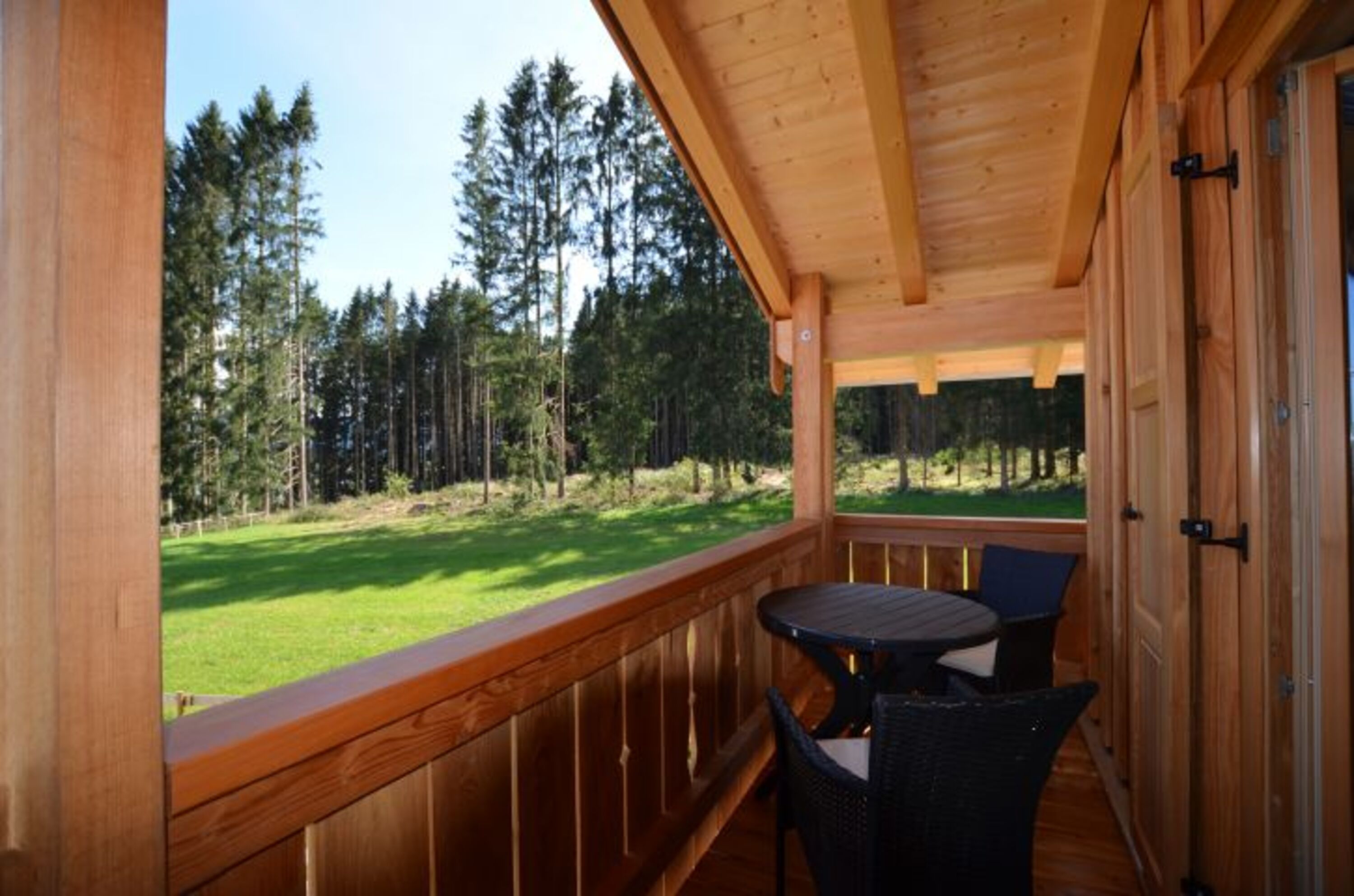 Balkon mit Aussicht