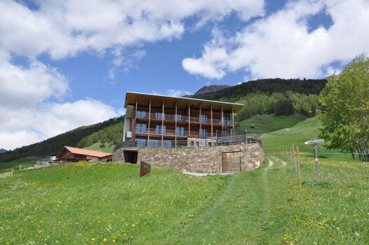 Aviunshof mit Sommerwiese