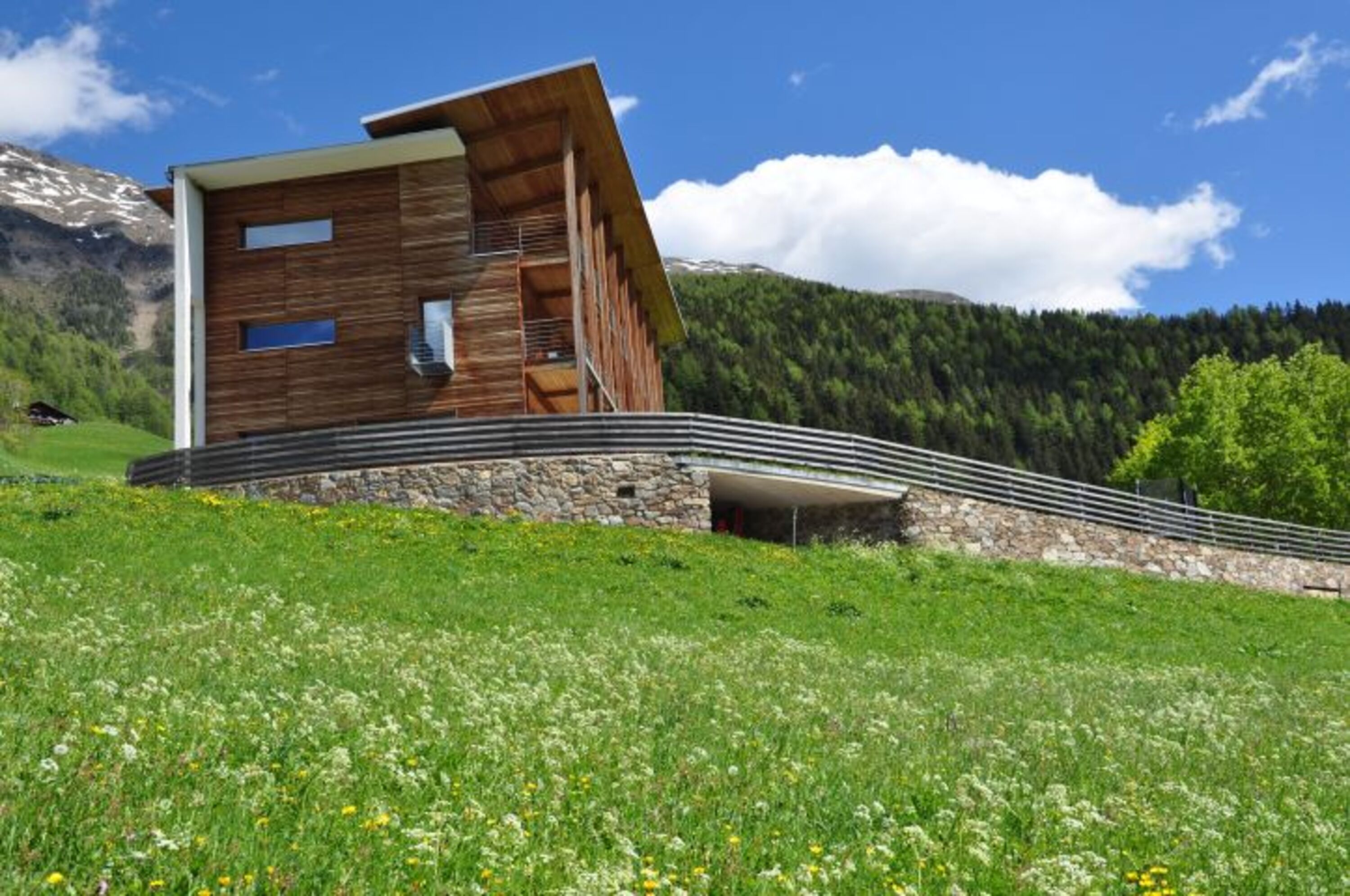 Blühende Wiesen vor dem AVIUNSHOF