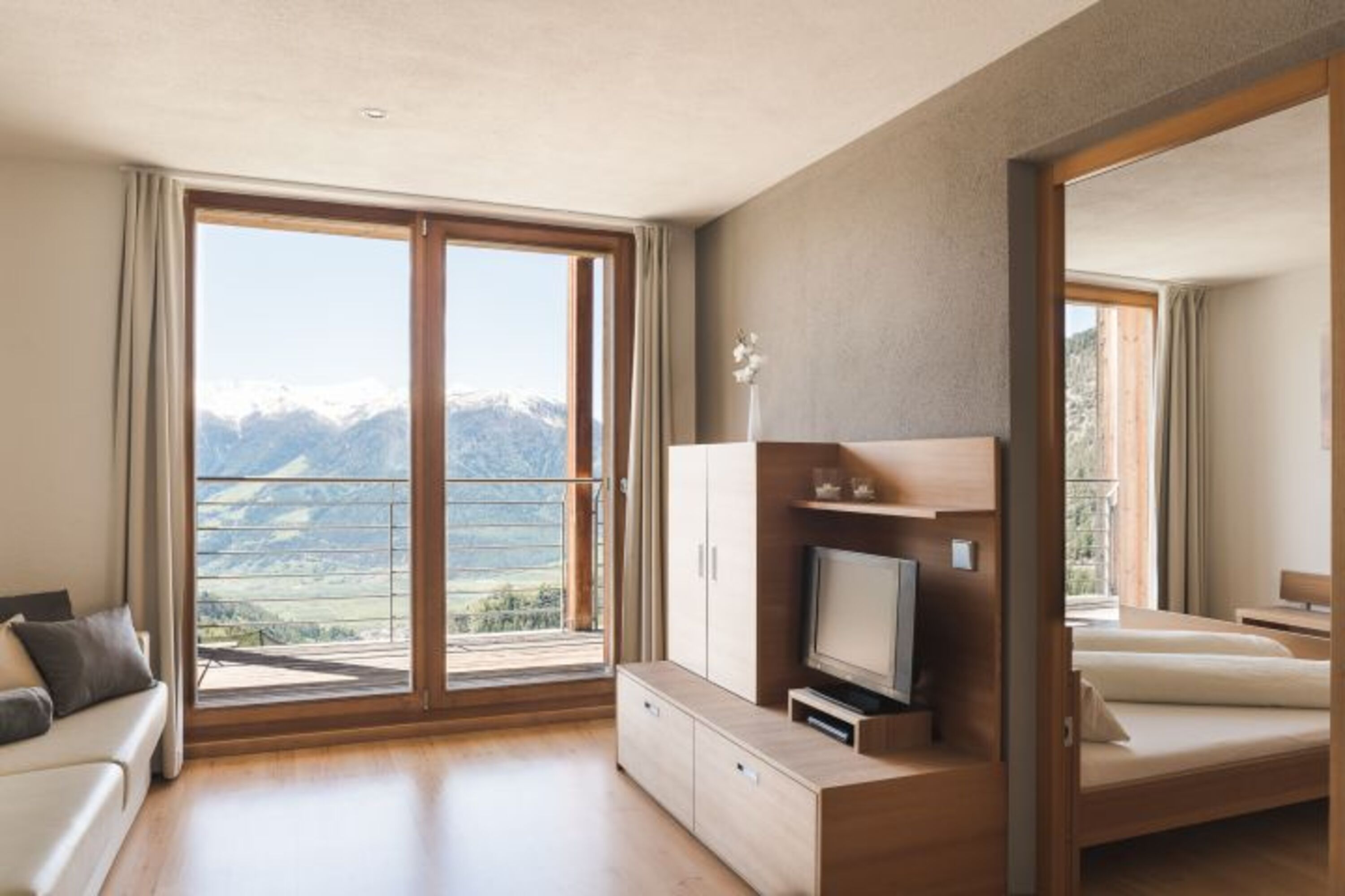 Ferienwohnung AVIUNSHOF Wohnbereich