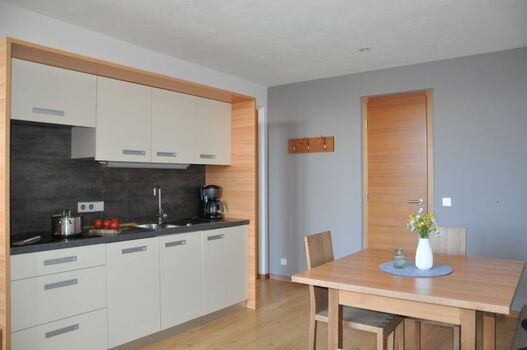 AVIUNSHOF Ferienwohnung Wohnküche